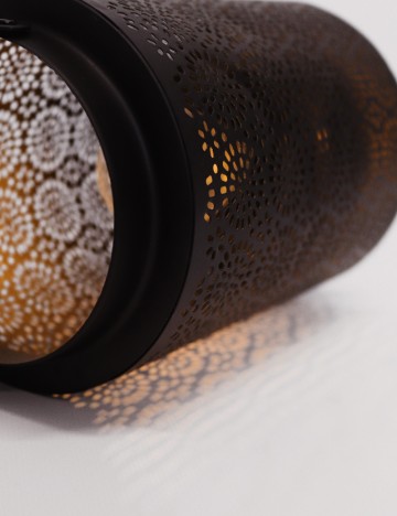 Lampa ACTION, negru