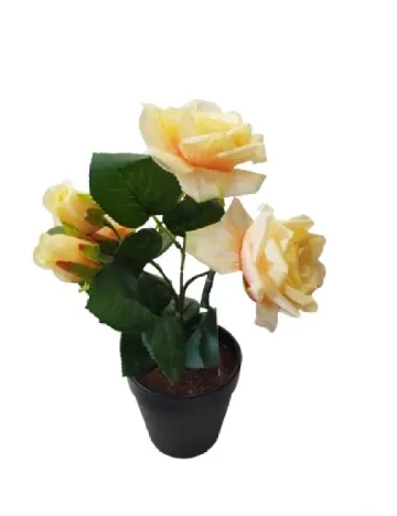 Floare artificiala OutletMag, galben