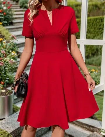 Rochie scurta SHEIN, rosu