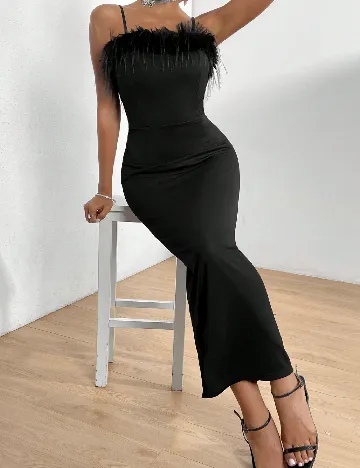 Rochie lunga SHEIN, negru