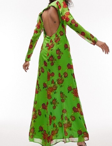 Rochie lunga Top Shop, verde
