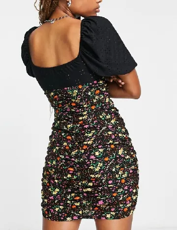 Rochie scurta ASOS, floral print Floral print
