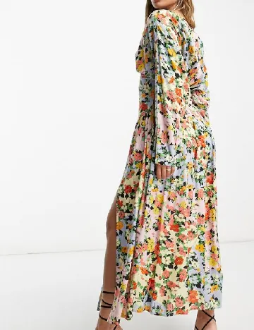 Rochie medie ASOS, floral print