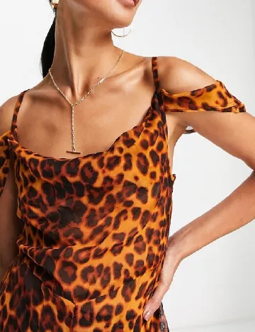 Salopeta ASOS, animal print