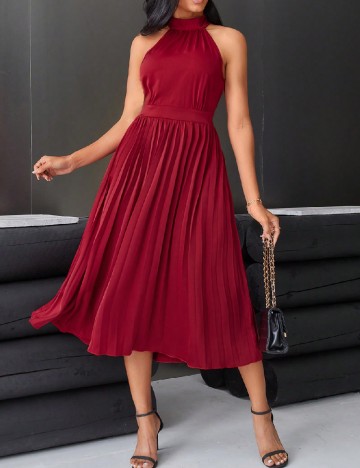 Rochie medie SHEIN, rosu