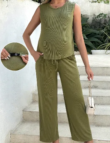 Compleu SHEIN Maternity, verde