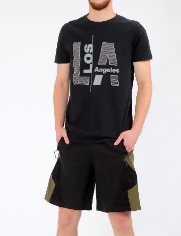 Pantaloni scurti Bolongaro Trevor, negru Negru