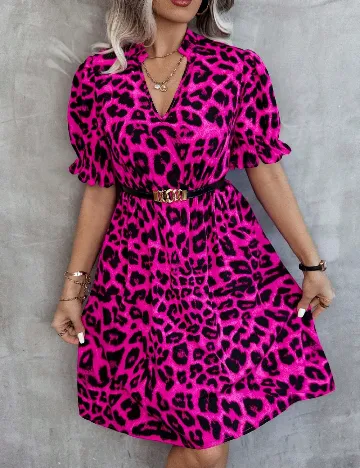 Rochie scurta SHEIN, roz