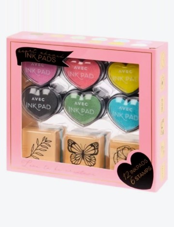 Set stampile AVEC, mix culori
