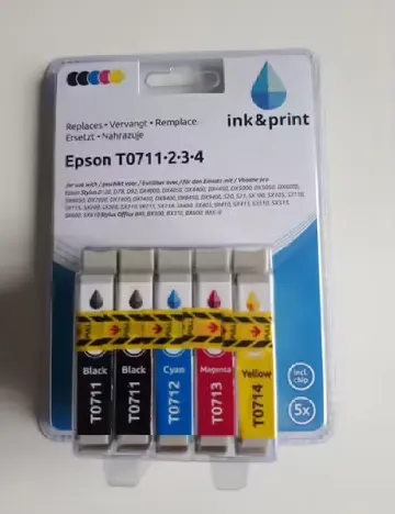 Set cerneala Epson, mix culori