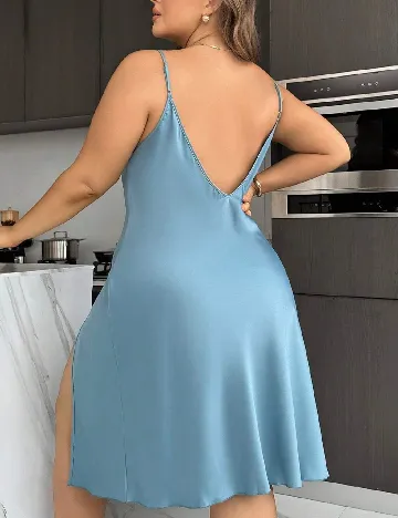 Pijama SHEIN CURVE, albastru