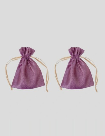 Set saculeti 2 bucati Hobby Flora, mov