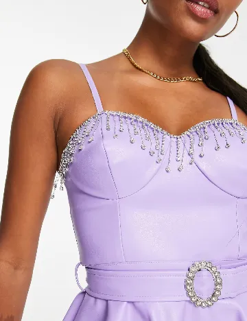 Rochie scurta Miss Selfridge, mov