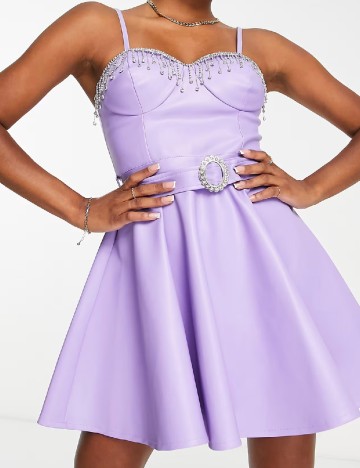 Rochie scurta Miss Selfridge, mov