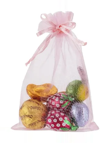 Set saculeti 5 bucati Hobby Flora, roz