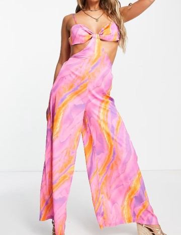 Salopeta ASOS, roz