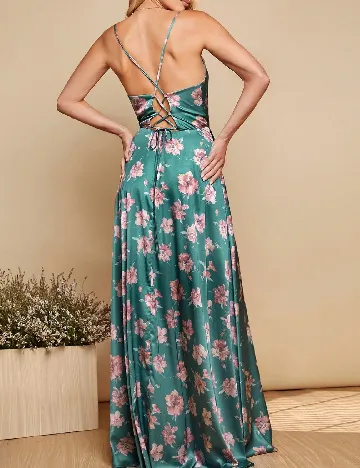 Rochie lunga SHEIN, turcoaz Verde