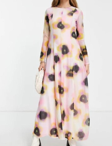Rochie lunga Top Shop, mix culori