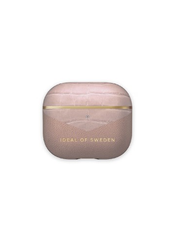 Husa AirPods IDEAL OF SWEDEN, roz pudra inchis