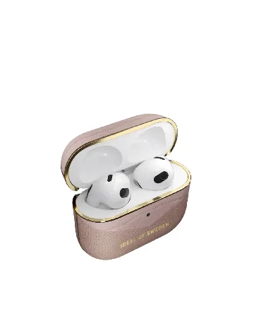 Husa AirPods IDEAL OF SWEDEN, roz pudra inchis