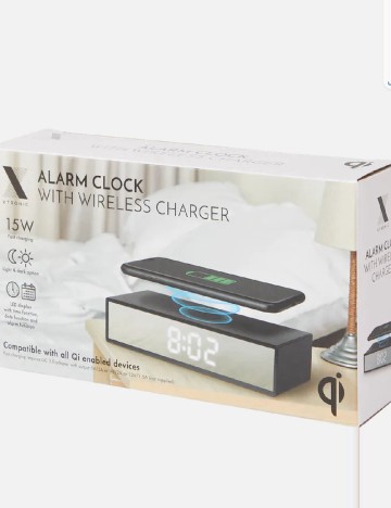 Ceas desteptator XTRONIC, argintiu