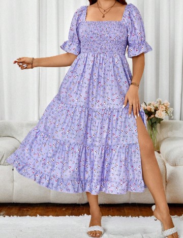 Rochie medie SHEIN CURVE, mov