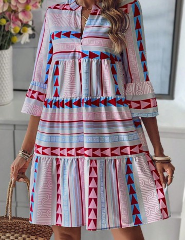 Rochie scurta SHEIN, mix culori
