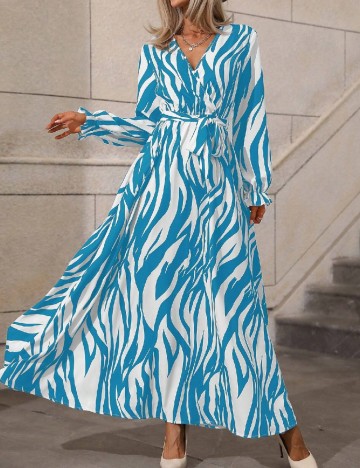 Rochie lunga SHEIN, albastru