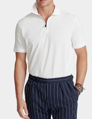 Tricou Polo Ralph Lauren, alb
