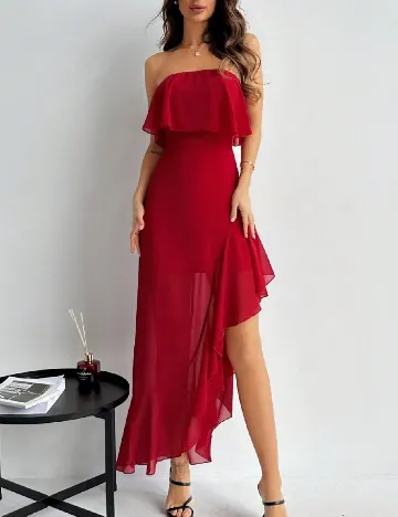 Rochie lunga SHEIN, rosu