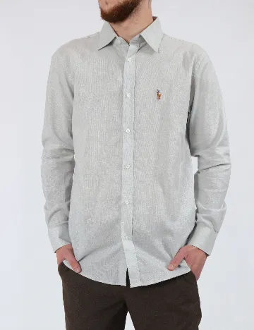 Camasa Polo Ralph Lauren, gri Gri