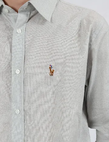 Camasa Polo Ralph Lauren, gri Gri