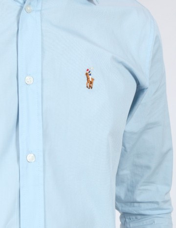 Camasa Polo Ralph Lauren, bleu
