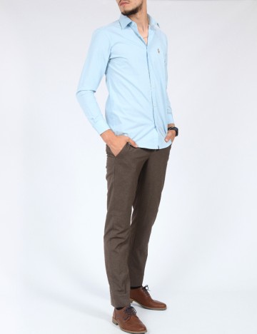 Camasa Polo Ralph Lauren, bleu