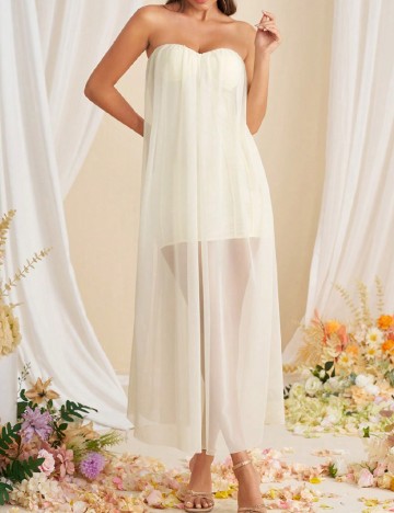 Rochie lunga SHEIN, galben