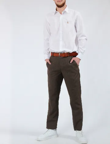 Camasa Ralph Lauren, alb Alb