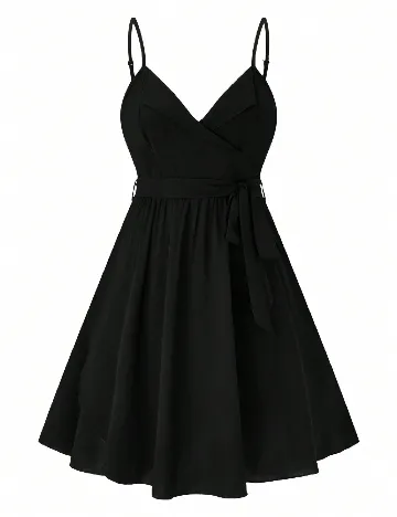 Rochie scurta SHEIN CURVE, negru