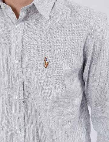 Camasa Ralph Lauren, gri deschis Gri