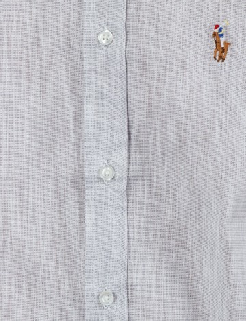 Camasa Ralph Lauren, gri deschis