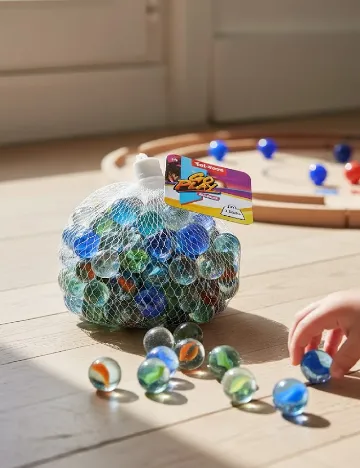 Set bile de sticla Toi-Toys, mix culori Mix culori