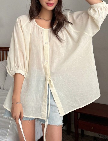 Bluza Dazy, ecru