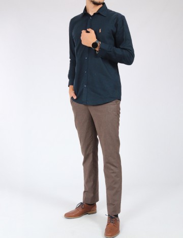 Camasa Polo Ralph Lauren, bleumarin