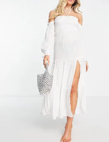 Rochie lunga SHEIN, alb