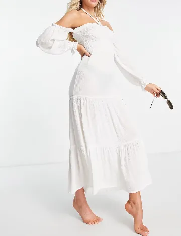 Rochie lunga SHEIN, alb