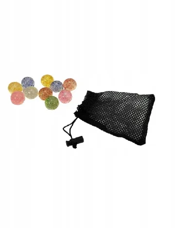Set bile de cauciuc 10 bucati Toi-Toys, mix culori