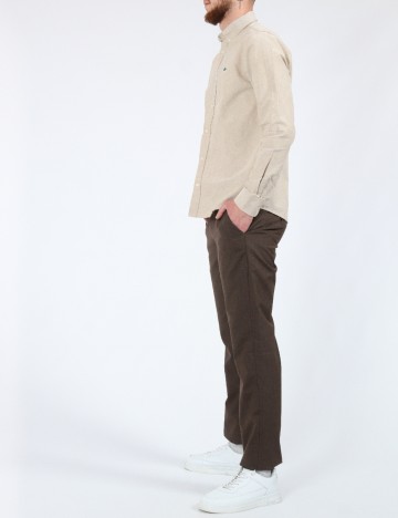 Camasa Lacoste, crem