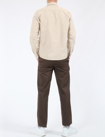 Camasa Lacoste, crem