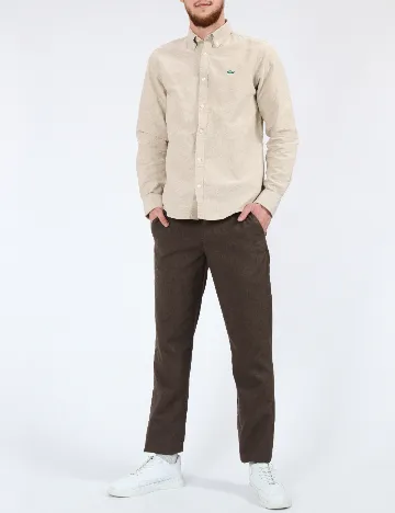 Camasa Lacoste, crem Crem