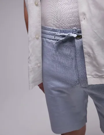 Pantaloni scurti Topman, albastru