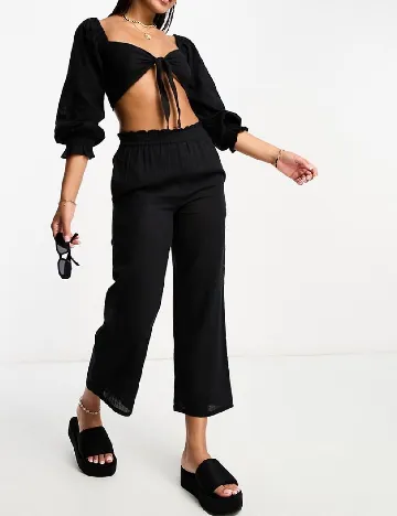 Top Iisla&Bird, negru